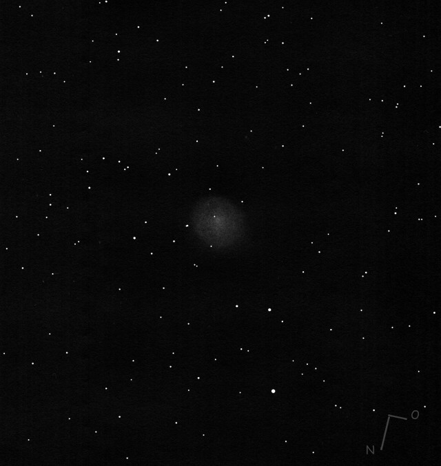 Comet C M3 Atlas Sketching Cloudy Nights