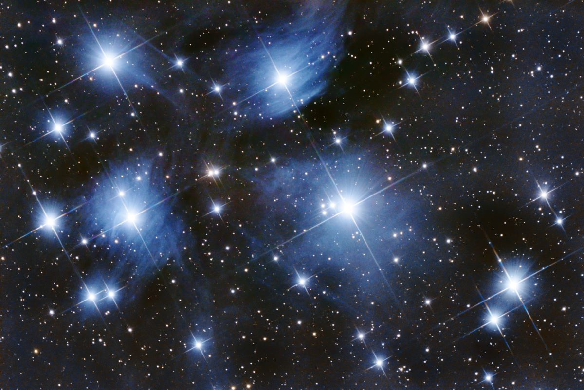 Pleiades first attempt - Beginning Deep Sky Imaging - Cloudy Nights