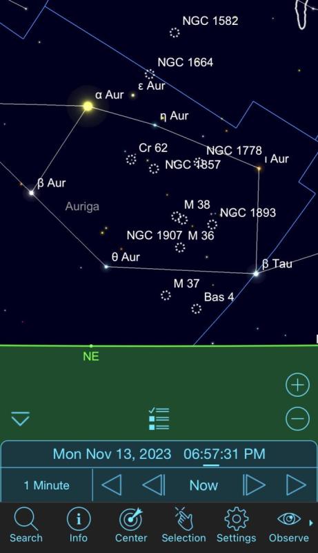 help identifying sky chart from screen shot - Astronomy Software