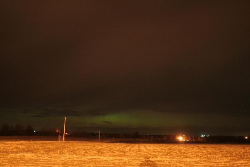 Northern Lights in Missouri Major & Minor Imaging Cloudy