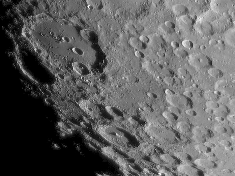 Bottom Of The Moon - 12 23 - Major & Minor Planetary Imaging - Cloudy 