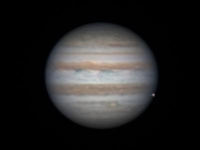 Jupiter through hot sale small telescope