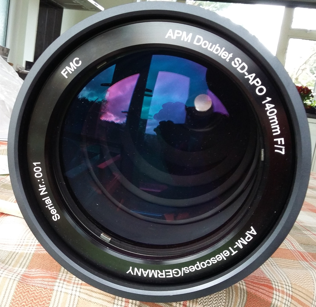 APM 140mm F 7 is on its way Refractors Cloudy Nights