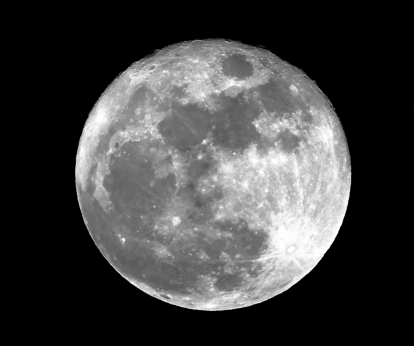 Christmas Moon Major & Minor Imaging Cloudy Nights
