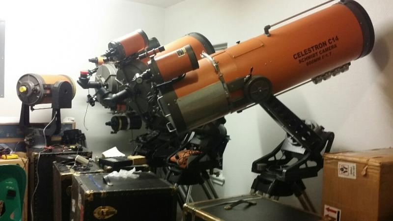 used schmidt cassegrain telescopes