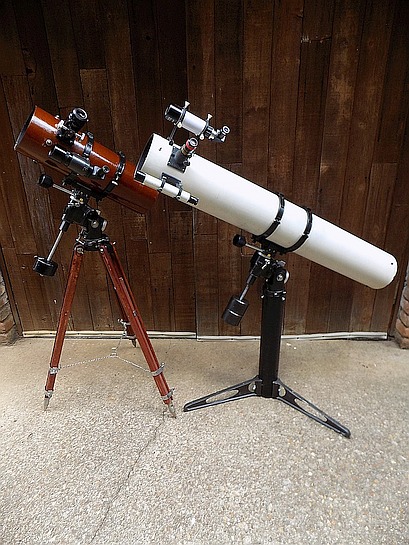 Celestron C80 Refractor on a Vixen Polaris mount ( Whiskcat