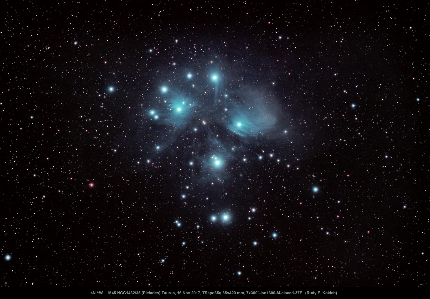 M45 NGC1432/35 (Pleiades) Taurus - Beginning Deep Sky Imaging - Cloudy ...