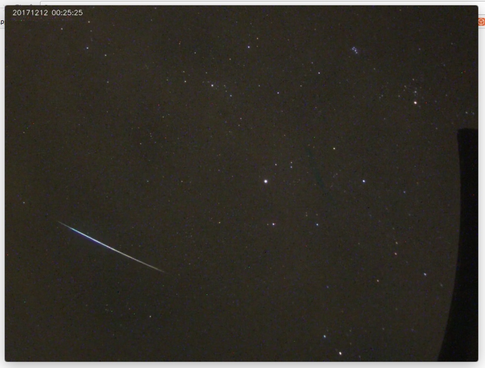 Allsky capture: Iridium or meteor - Beginning Deep Sky Imaging - Cloudy ...