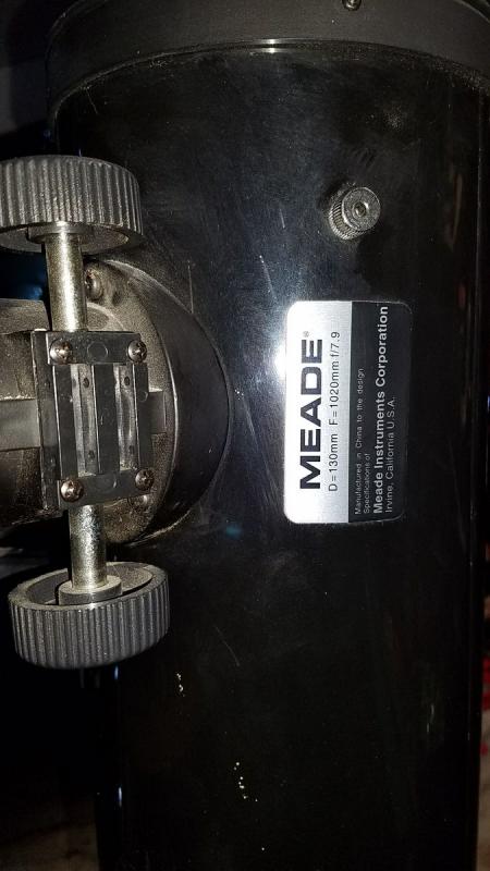 Meade telestar 130mm store 1020mm