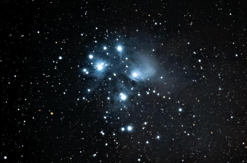 Pleiades (45) - Second attempt at Imaging - Beginning Deep Sky Imaging ...