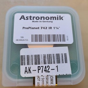 Astronomik Planet Ir Pro 742 Filter 1 25 Round Mounted Cn Classifieds Cloudy Nights