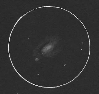 Low alt galaxies- NGC 1365, 1097, 55, Fornax Cluster, & more - Sketching -  Cloudy Nights