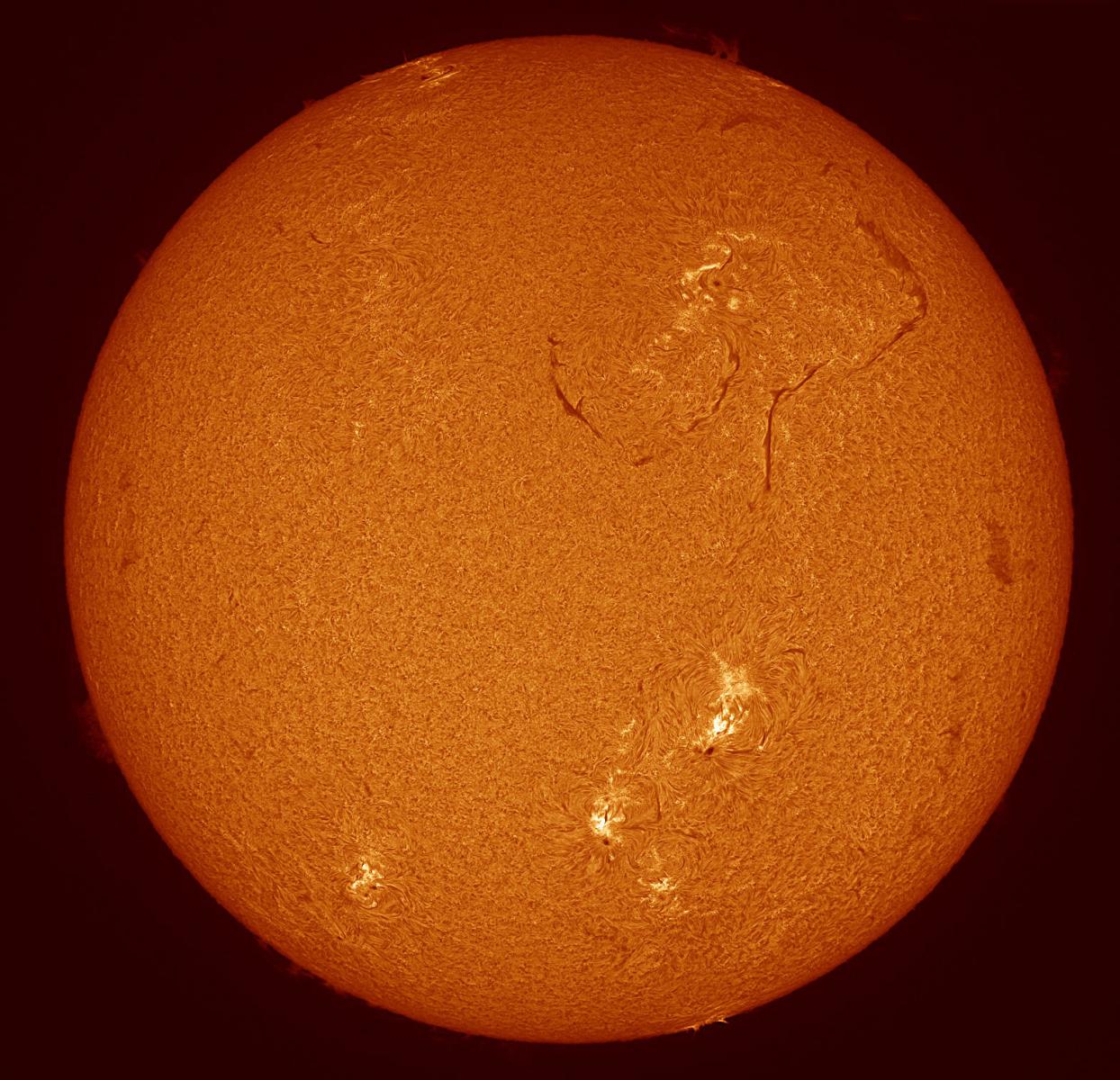 A few from today in 35degree weather - Solar Observing and Imaging ...